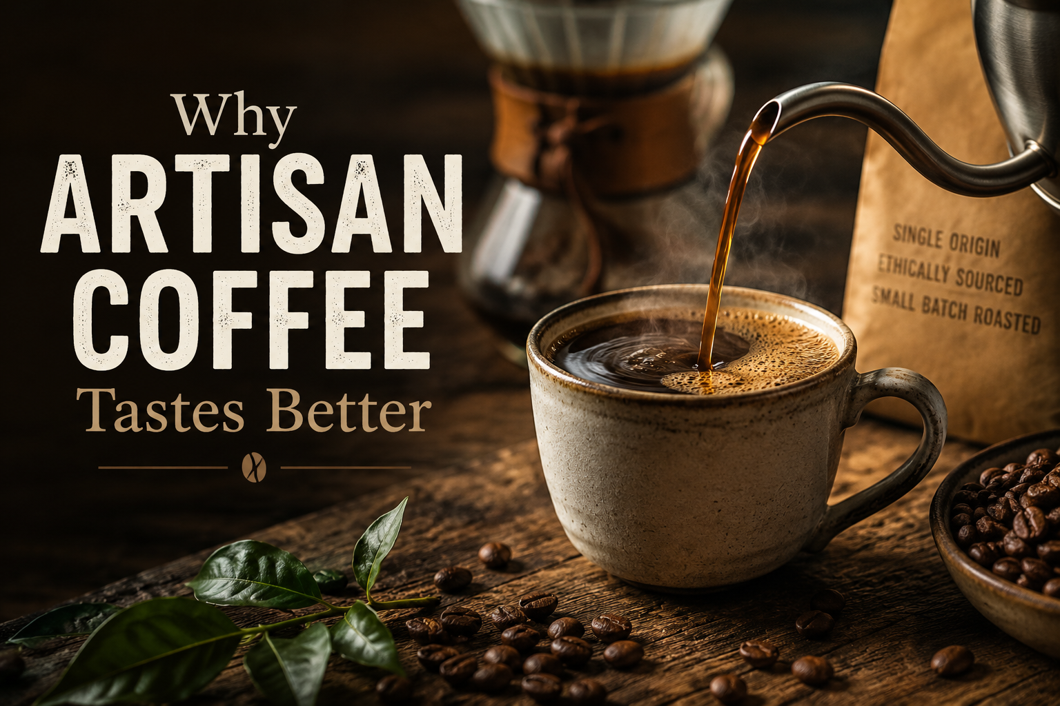 Why Artisan Coffee Tastes Better